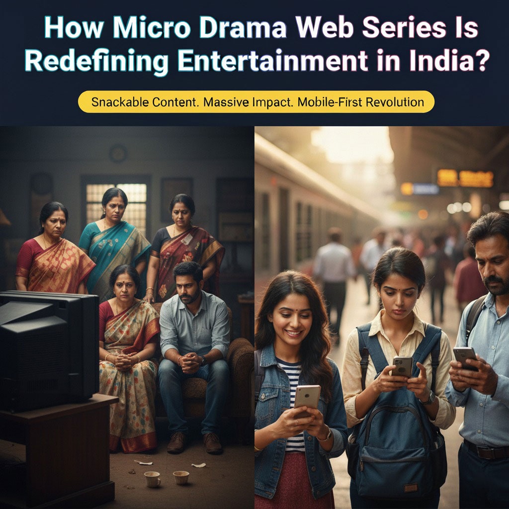 How Micro Drama Web Series Is Redefining Entertainment in India?