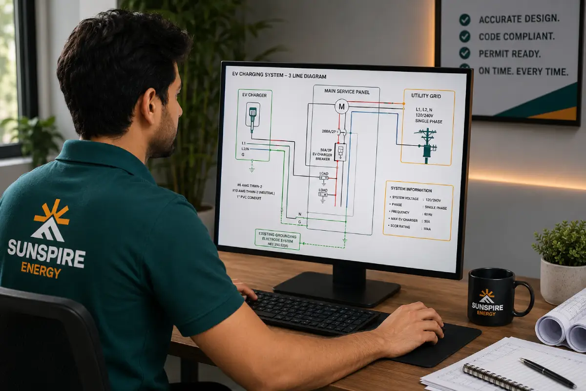 Home EV Charging Permit Design