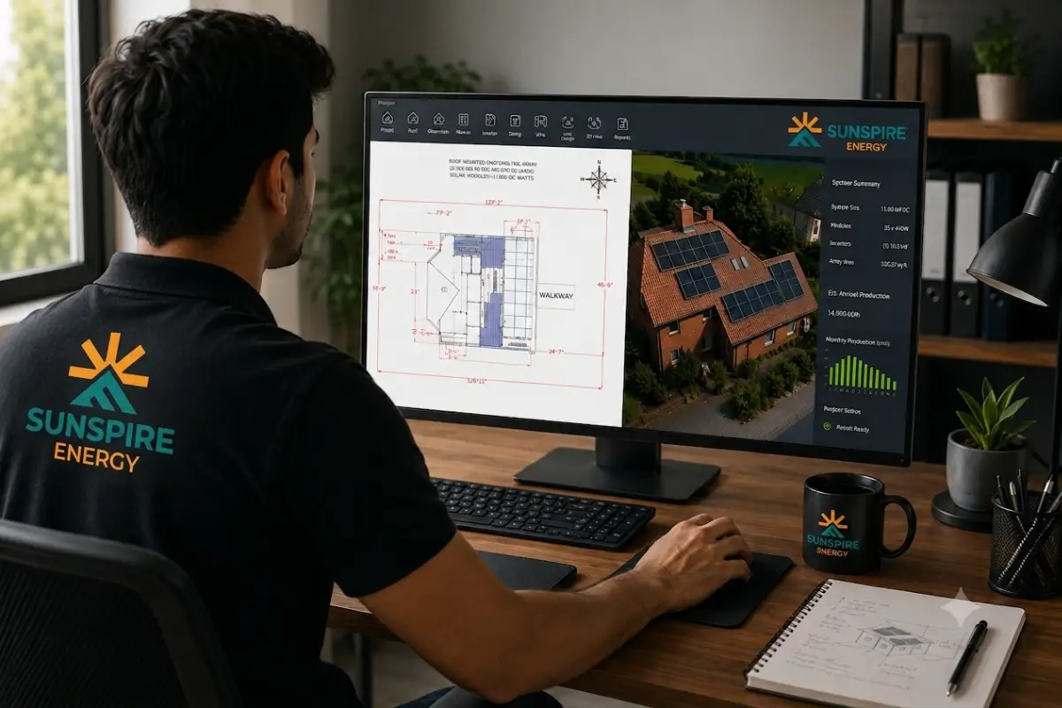 Home Residential Solar Permit Design